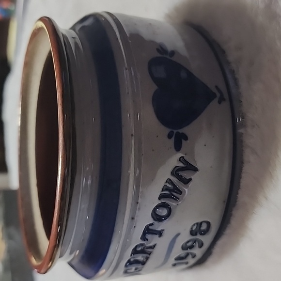 ESSIG VINTAGE  SALT GLAZED  POTTERY.  YEAGERTOWN  1998. - Picture 3 of 7